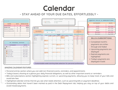 Annual & Monthly Budget Planner – Income & Expense Spreadsheet