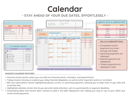 Annual & Monthly Budget