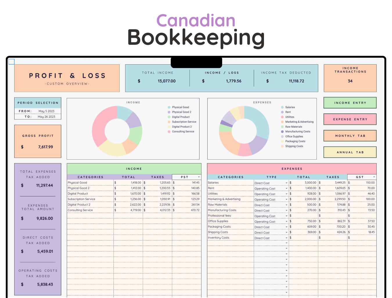 Canadian Bookkeeping