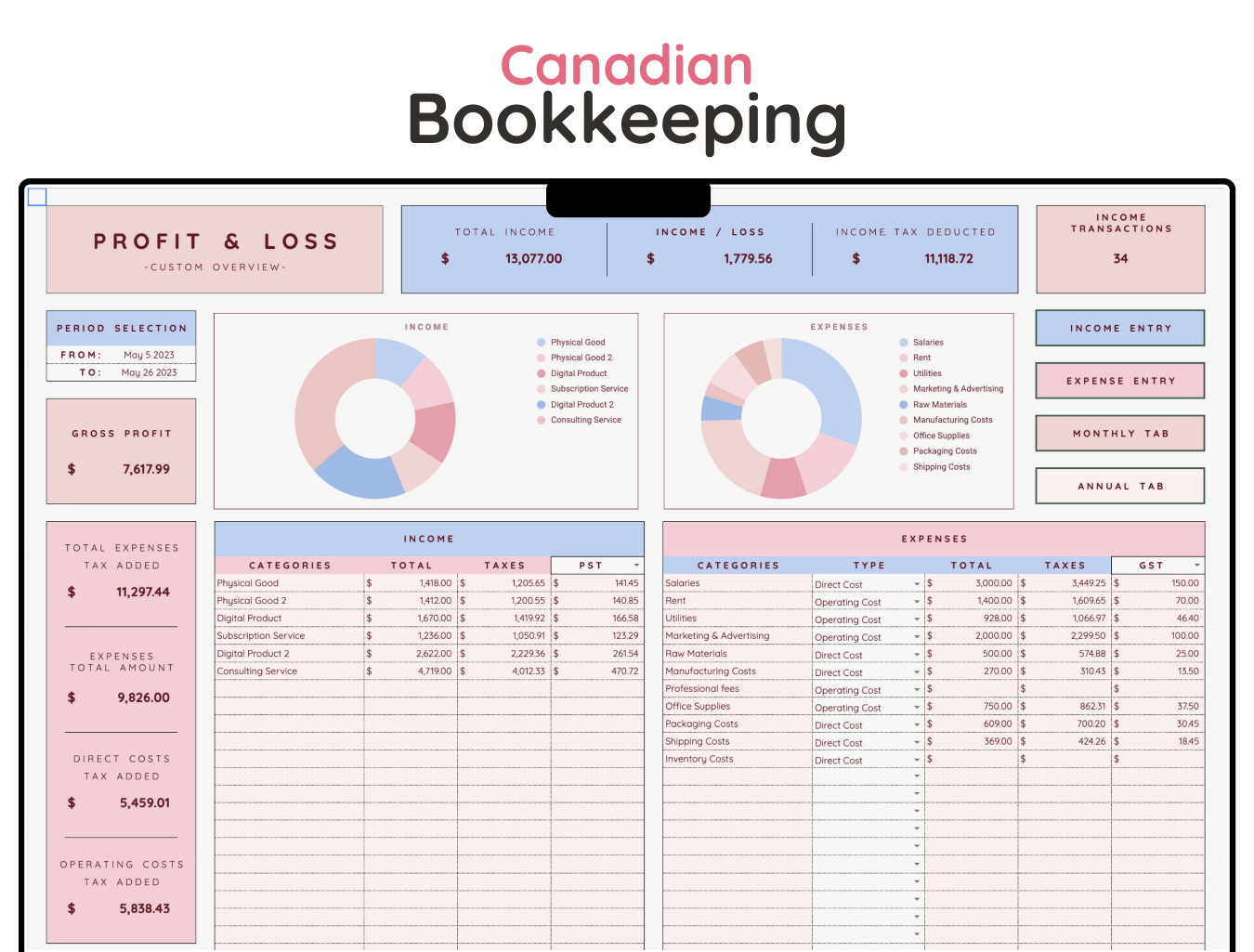 Canadian Bookkeeping