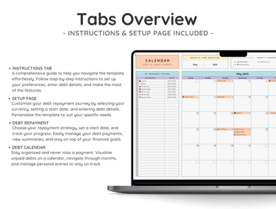 Debt Payoff Tracker Spreadsheet – Snowball & Avalanche Planner
