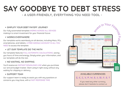 Debt Payoff Tracker Spreadsheet – Snowball & Avalanche Planner