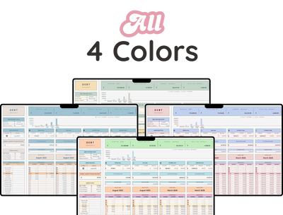 Debt Payoff Tracker Spreadsheet – Snowball & Avalanche Planner