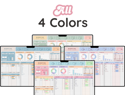 Budget Spreadsheet Template – Monthly & Paycheck Budget Planner