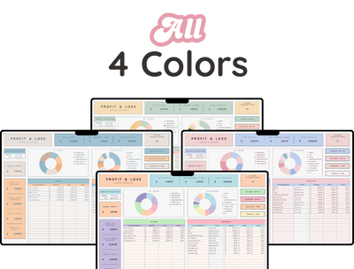 Advanced Bookkeeping Spreadsheet – Business Accounting Template