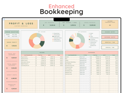 Enhanced Bookkeeping