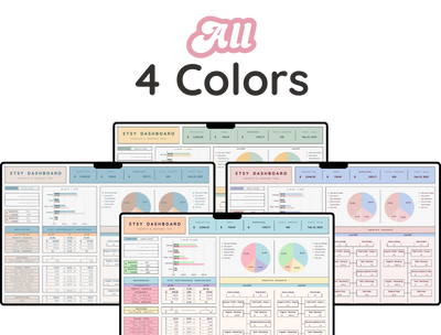 Etsy Seller Spreadsheet – Shop Bookkeeping & Pricing