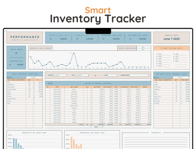 Inventory Tracker Spreadsheet – Small Business Stock Management
