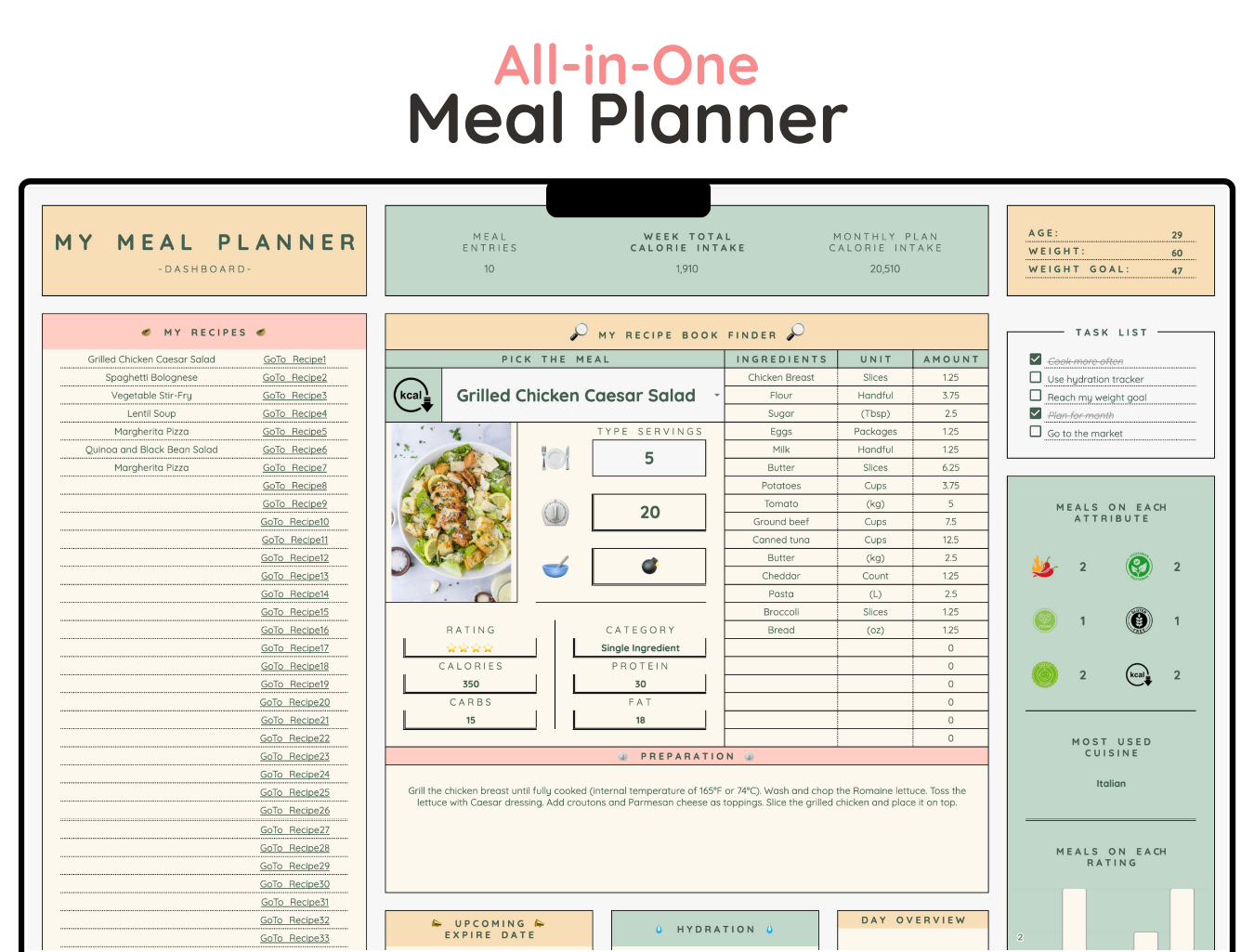 Weekly Meal Planner