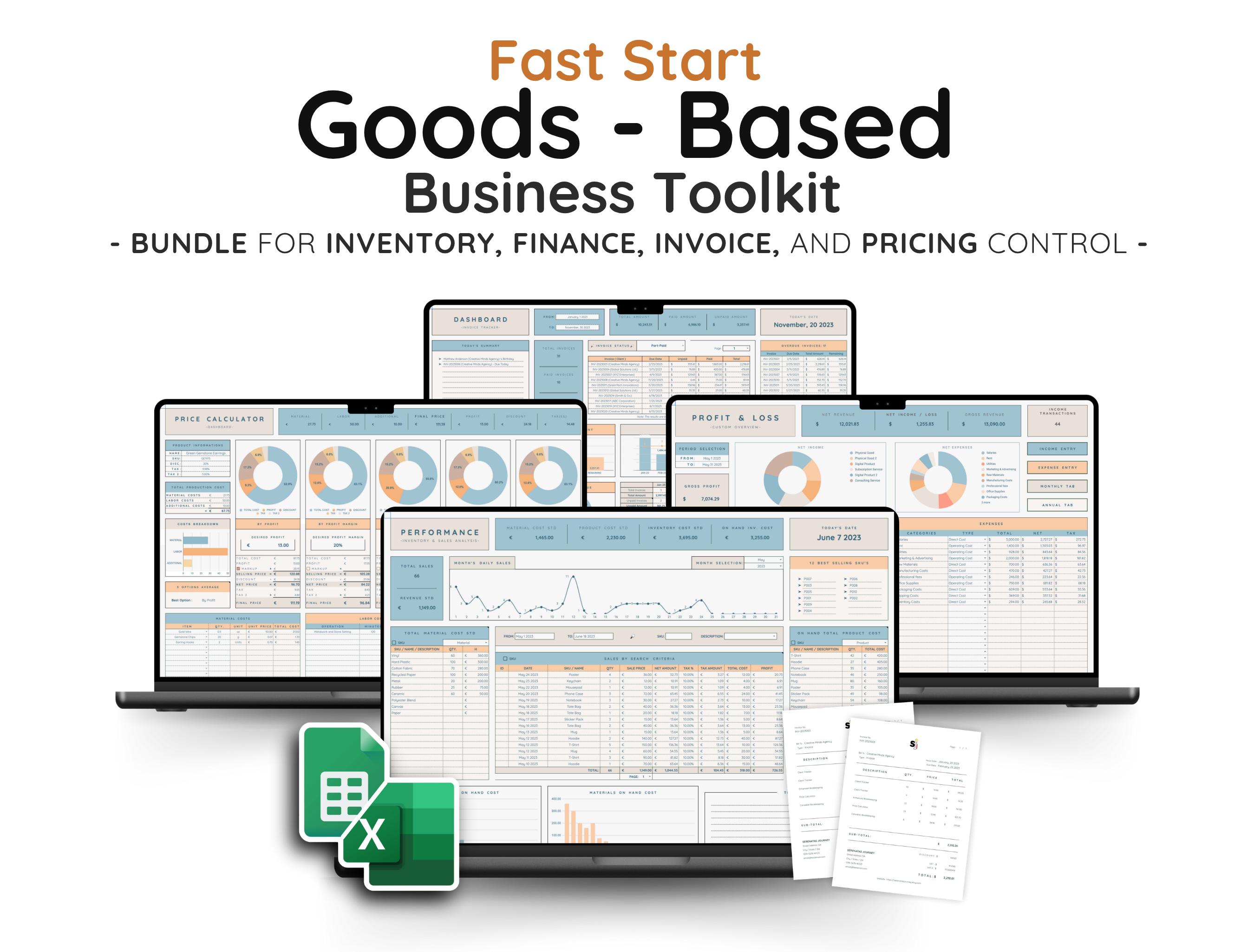 Fast Start Goods-Based Business Toolkit (Bundle)