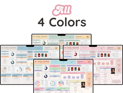 Movie & TV Series Tracker Spreadsheet – Watchlist Planner