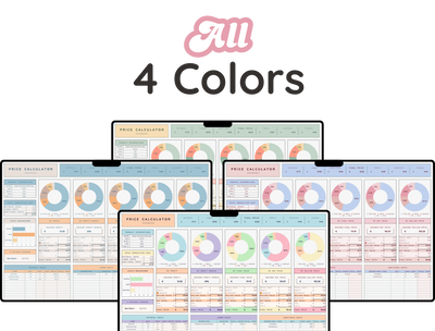 Pricing & Profit Calculator – Product Cost & Margin Spreadsheet