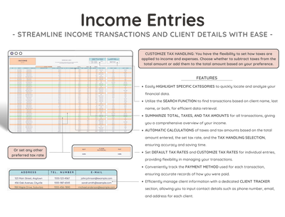 Canadian Small Business Bookkeeping Spreadsheet – GST/HST Tracker