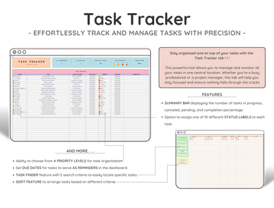 Client Tracker Spreadsheet – Simple CRM for Small Business