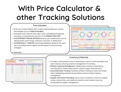 Service Business Starter Bundle – CRM, Invoicing & Bookkeeping Spreadsheets