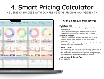 Service Business Starter Bundle – CRM, Invoicing & Bookkeeping Spreadsheets