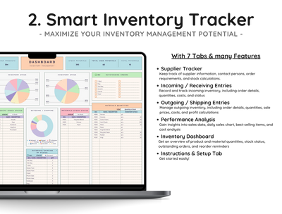 Product Business Starter Bundle – Inventory, Pricing & Bookkeeping Spreadsheets