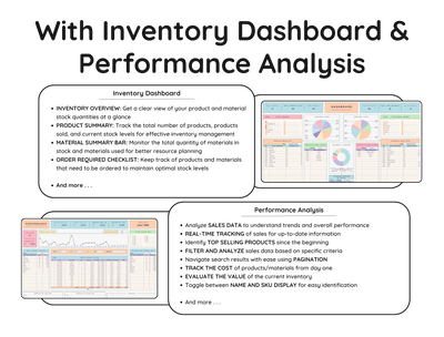Product Business Starter Bundle – Inventory, Pricing & Bookkeeping Spreadsheets