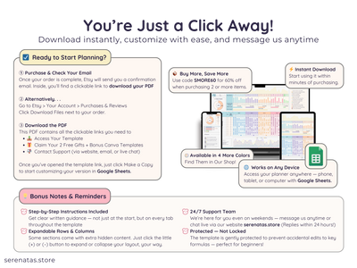 Habit Tracker Spreadsheet – Daily & Monthly Goal Planner