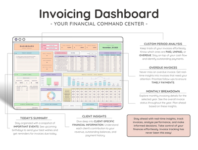Invoice Tracker Spreadsheet – Small Business Payment Log