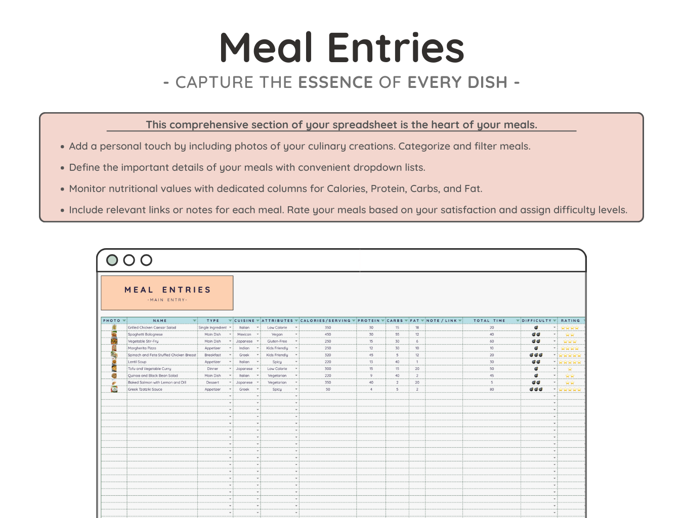 Weekly Meal Planner
