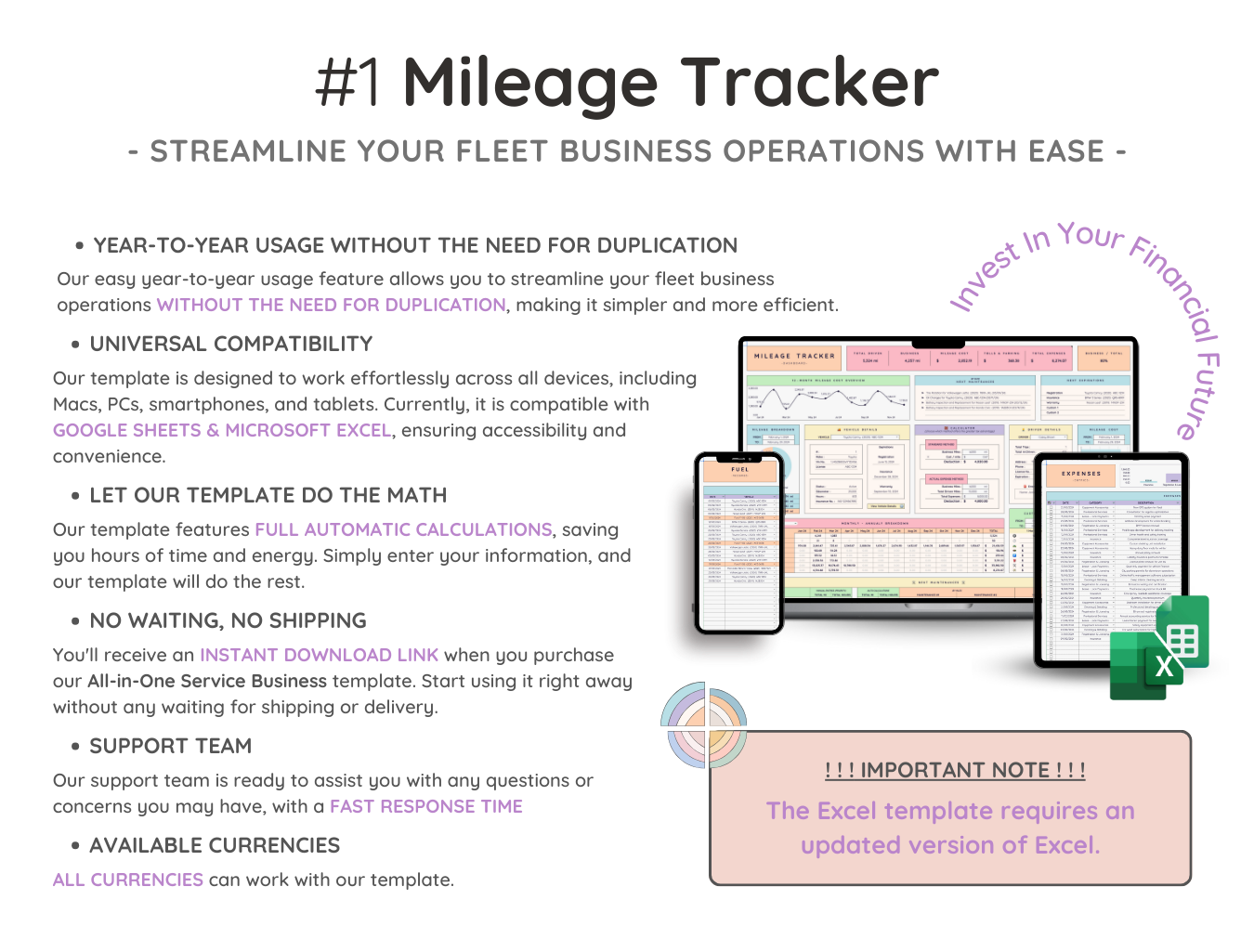 Vehicle & Mileage Tracker