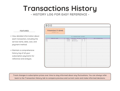 Renewals & Subscriptions Tracker