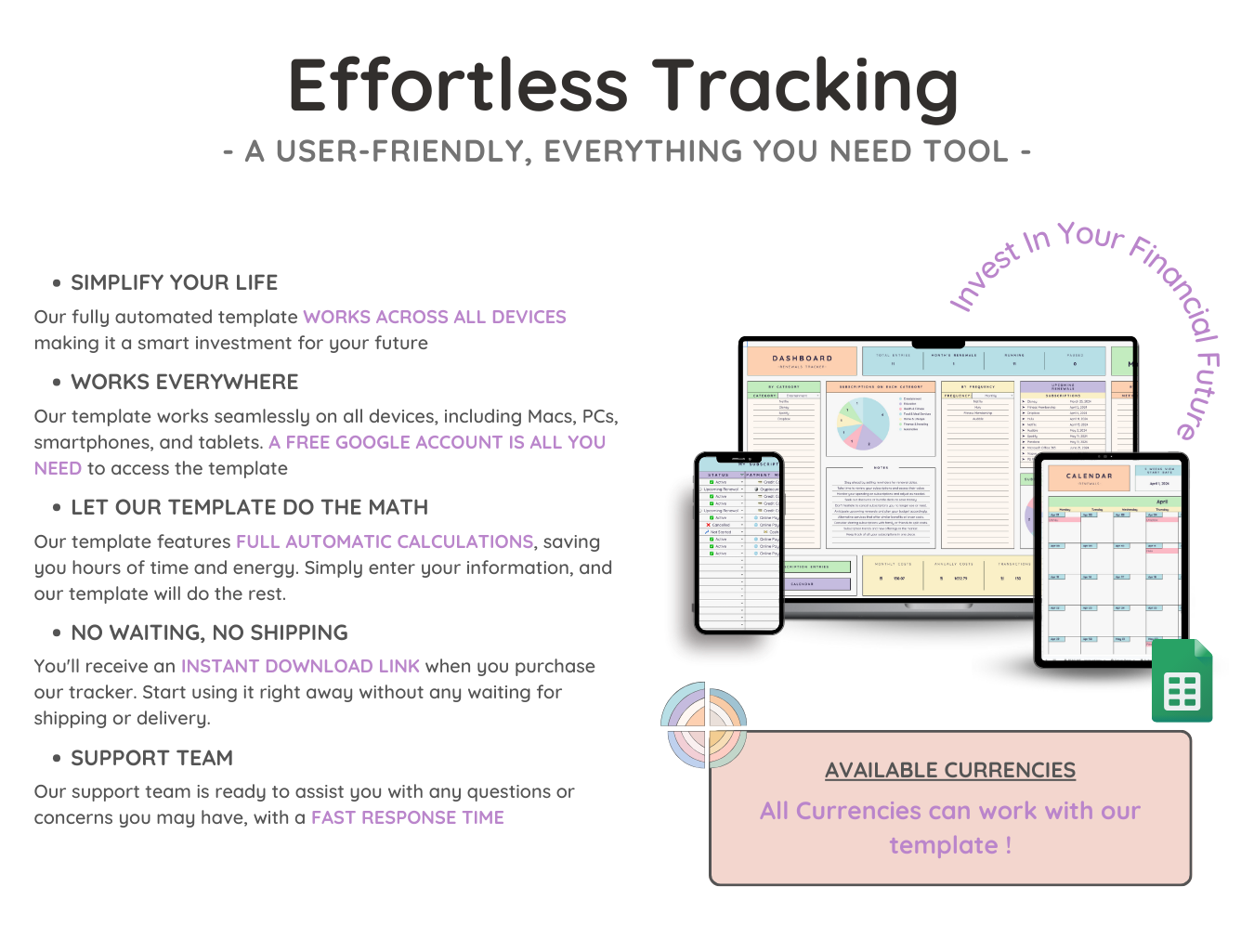 Renewals & Subscriptions Tracker