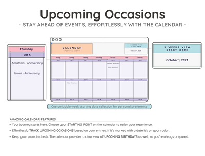 Gift Tracker Spreadsheet – Christmas & Holiday Gift Planner