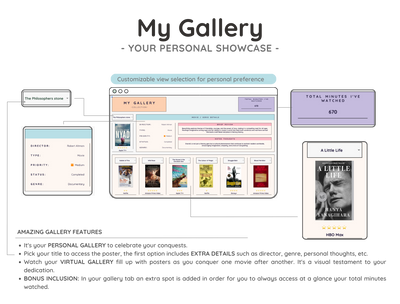 Movie & TV Series Tracker Spreadsheet – Watchlist Planner