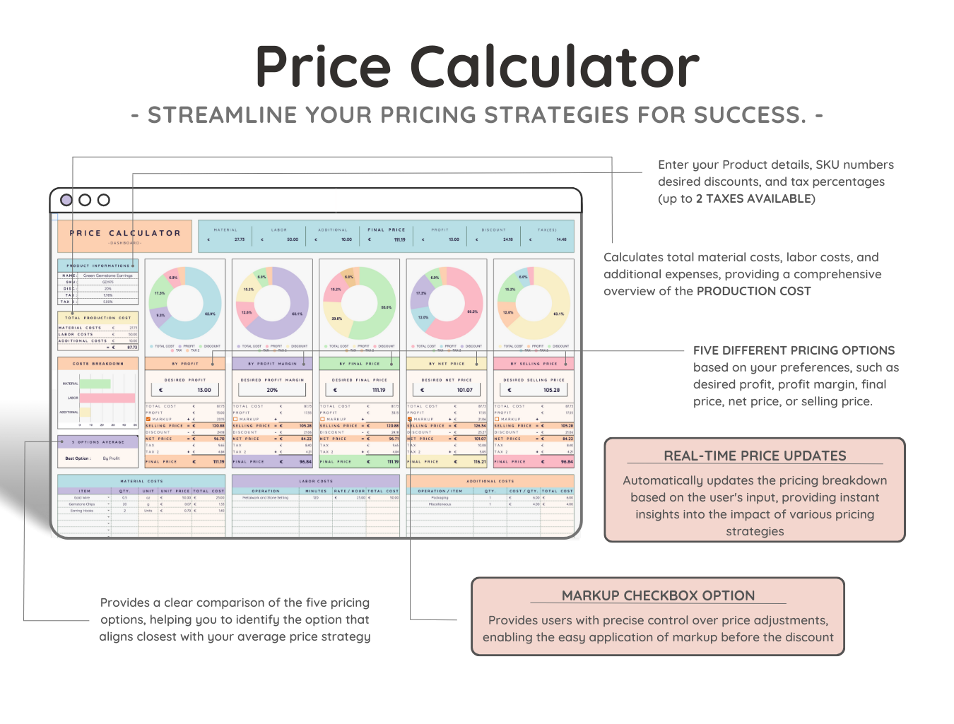 Price & Profit Calculator