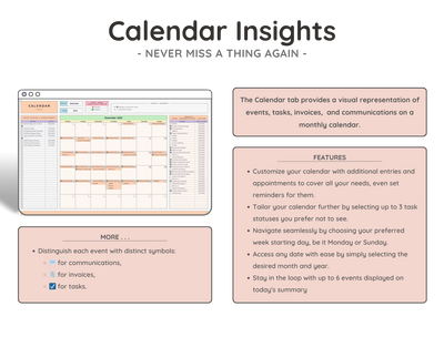 All-in-One Service Business Spreadsheet – CRM, Invoicing & Bookkeeping